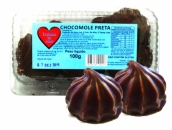 Chocomole Preta Explosão de Amor Bandeja C/06 Un